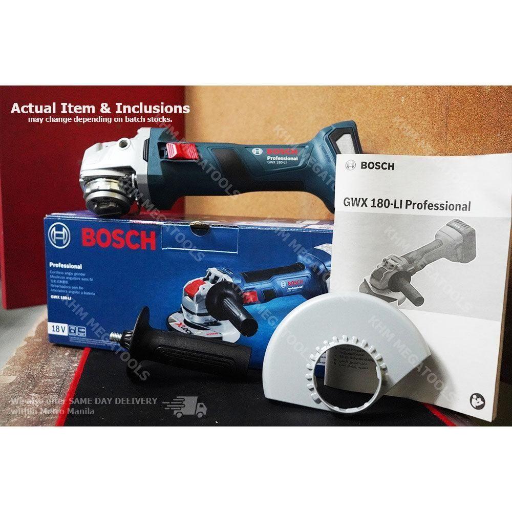 Bosch GWX 180-Li Cordless Angle Grinder 5 Bosch GWX 180-Li Cordless Angle Grinder 5
